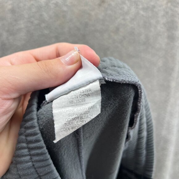 Champion Sweatpants Mens Large Gray Athletic Training Gym Elastic Waist Pleated - Picture 10 of 11